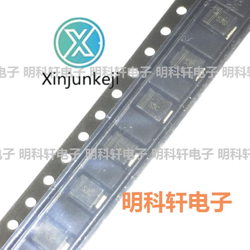 100pcs  ο S3G S3G SMB DO-214AA 200V/3A SMD  ̿
